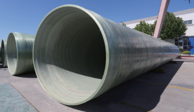 Composite material reinforced plastic sand pipe