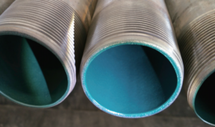 Titanium nanocoated anti-corrosion oil pipe