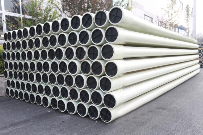 Composite material ground pipeline